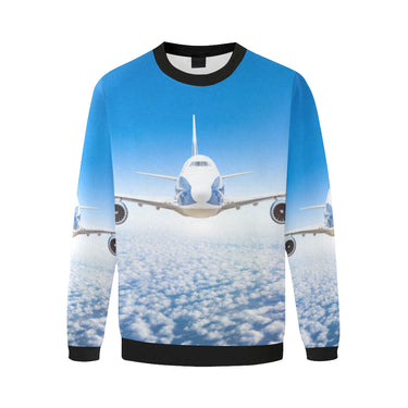 HOODIE - 130 Men's Oversized Fleece Crew Sweatshirt e-joyer